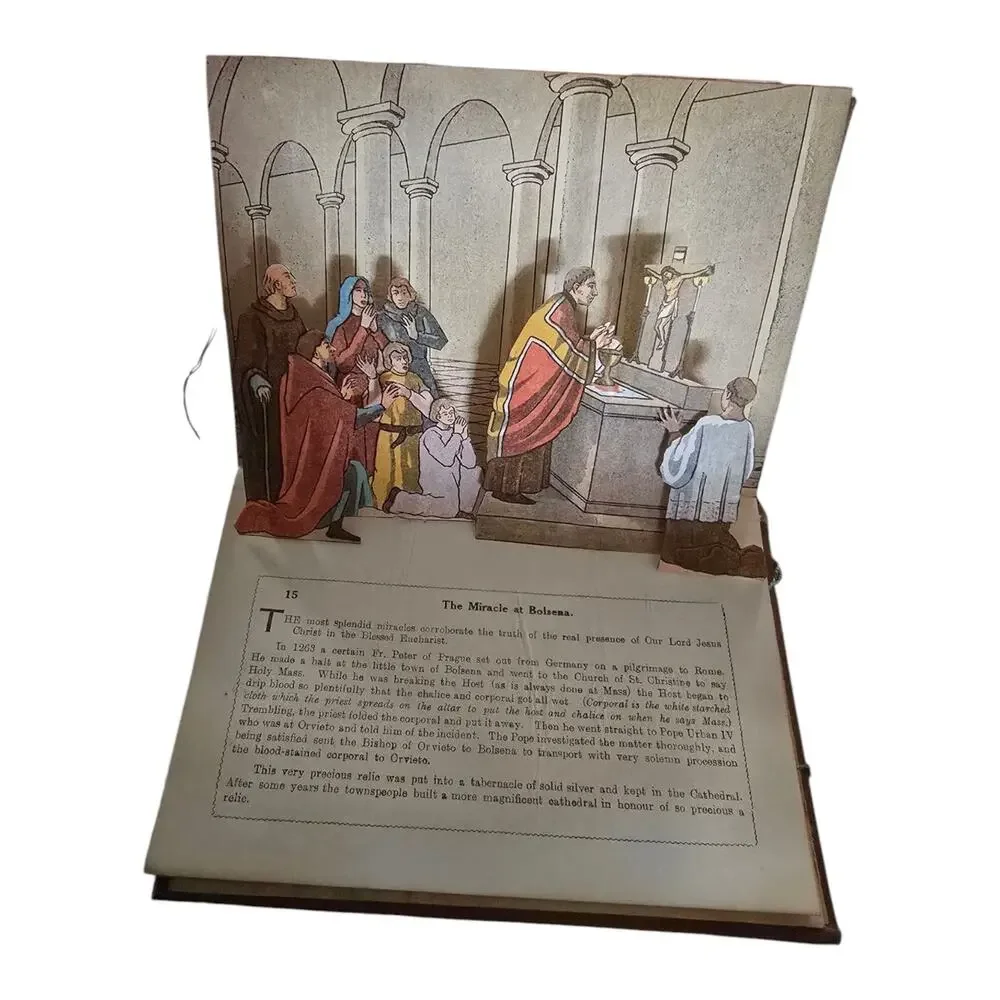 Catechetical Scenes the Blessed Eucharist by Rev. M. Coerezza Hardback 1957